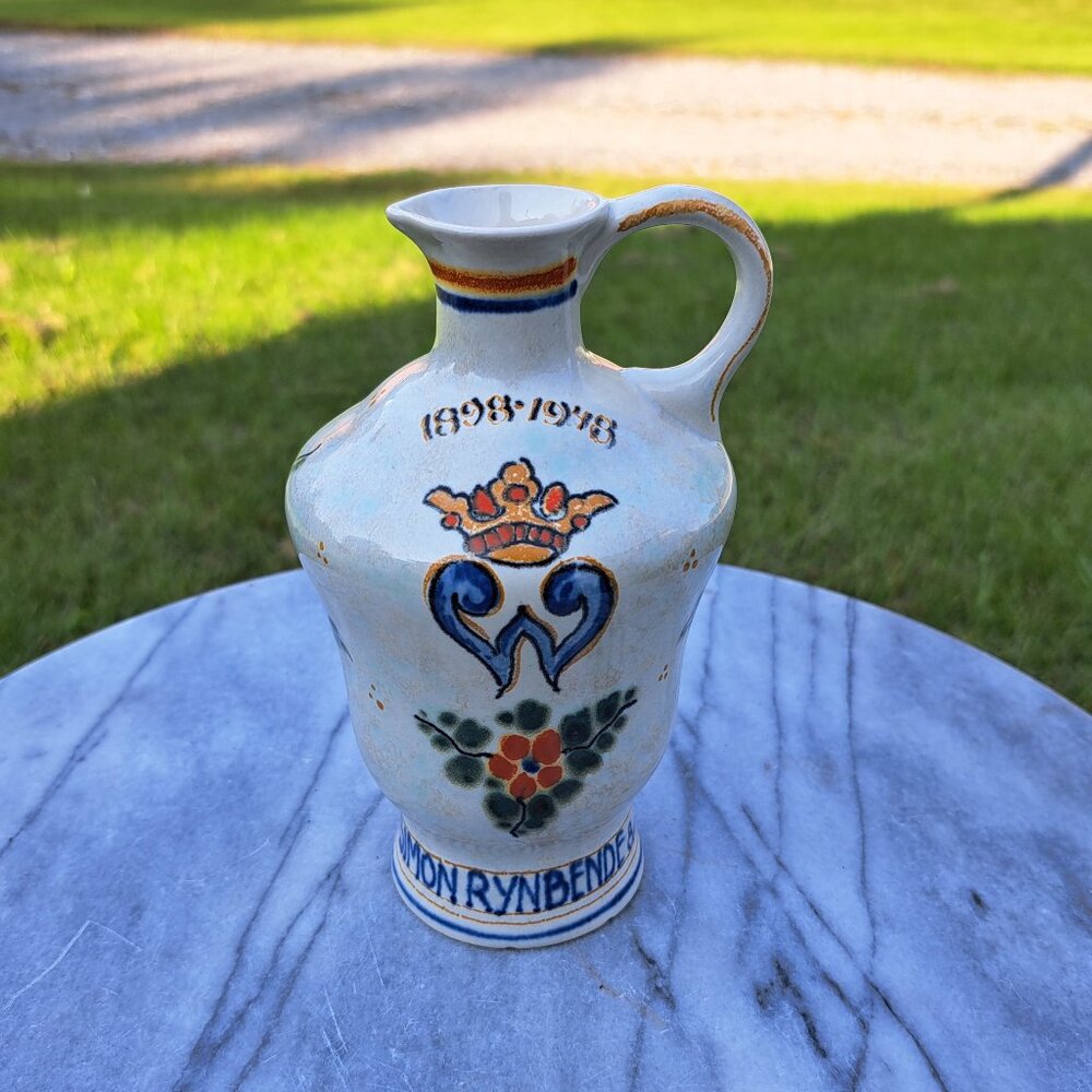 Gouda Pottery Simon Rynbende Pitcher by PZH